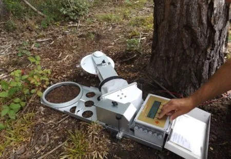 Automatinė dirvožemio CO2 apykaitos sistema