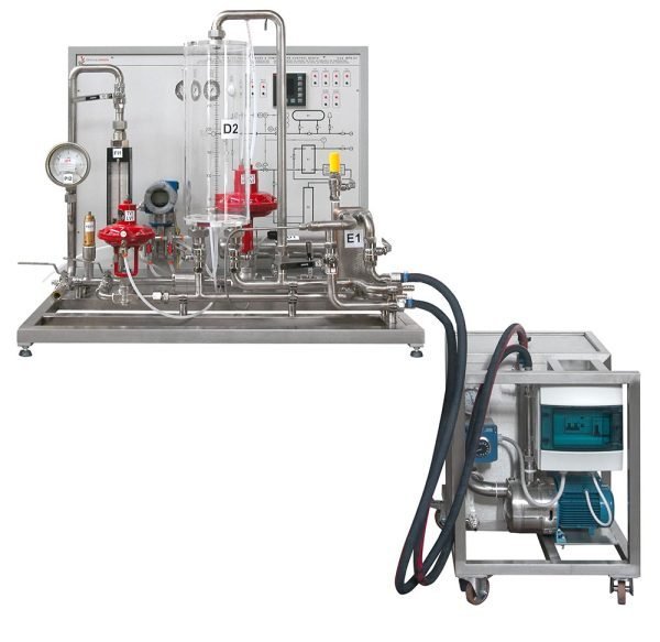 Daugiaprocesis valdymo stendas (oro ir vandens lygio, slėgio ir temperatūros procesų) MPB/EV