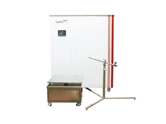 Atsparumo lietui patikros sistema IPX 5-6