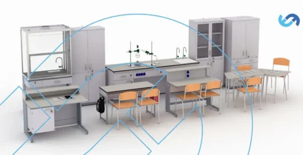 Mokykliniai laboratoriniai baldai — attēls 11